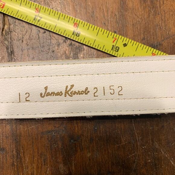 James Kenrob 60's retro mod patent leather belt - Picture 5 of 8